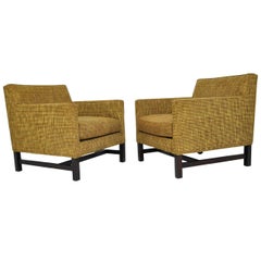 Edward Wormley Lounge Chairs for Dunbar