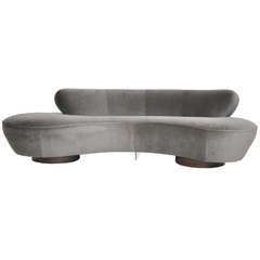 Vladimir Kagan Serpentine Sofa