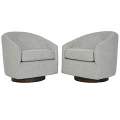 Milo Baughman Swivel Chairs