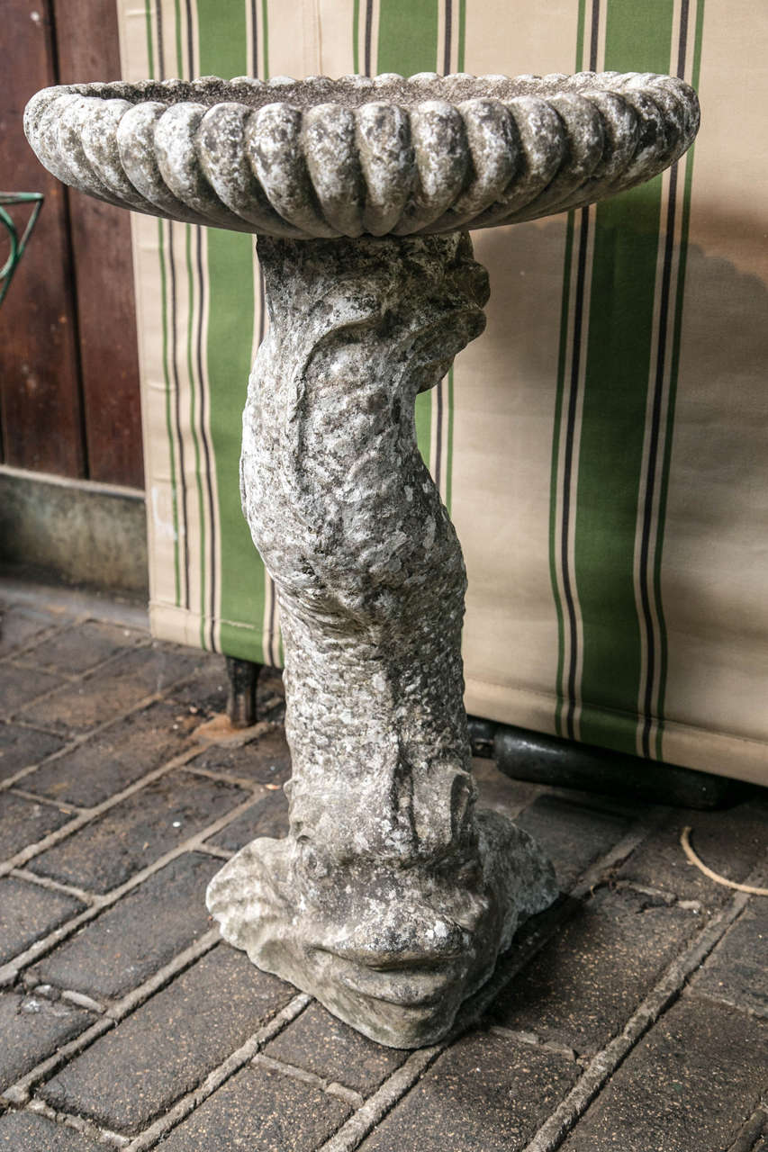 bespoke cast stone bird tables