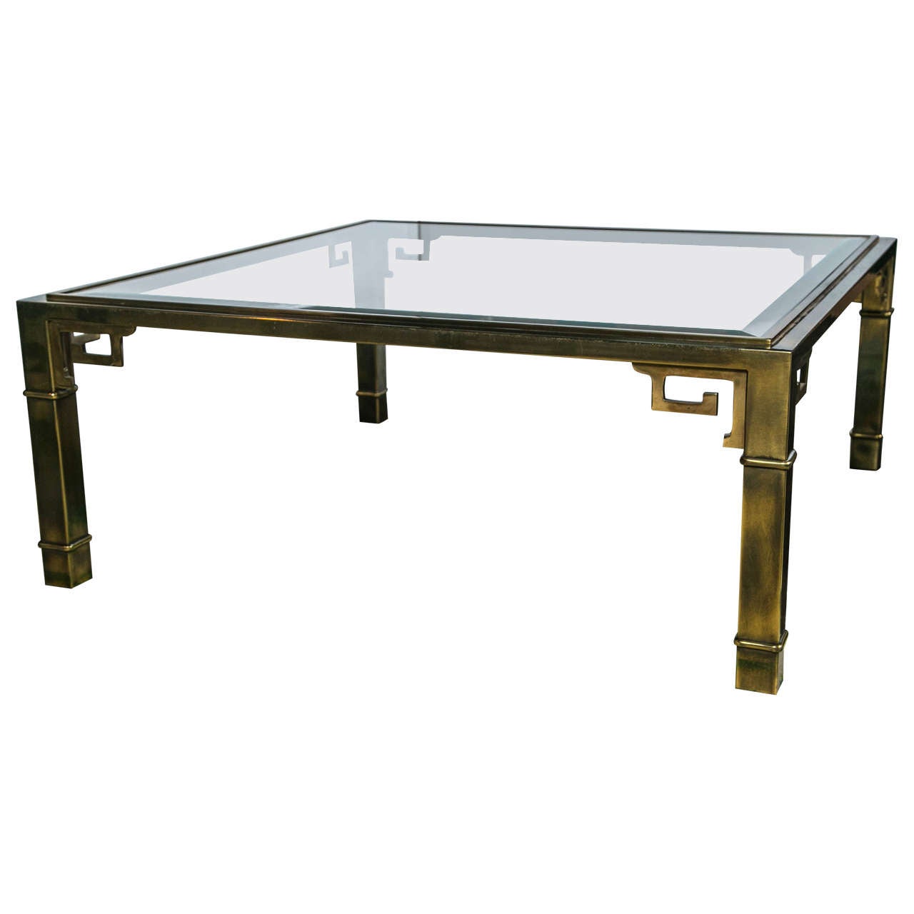 Mastercraft Brass Coffee Table