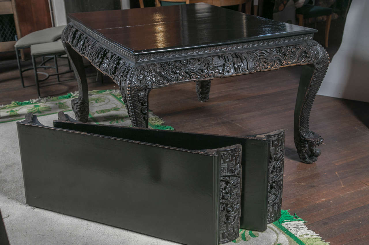 Carved and Exotic Asian Table 2