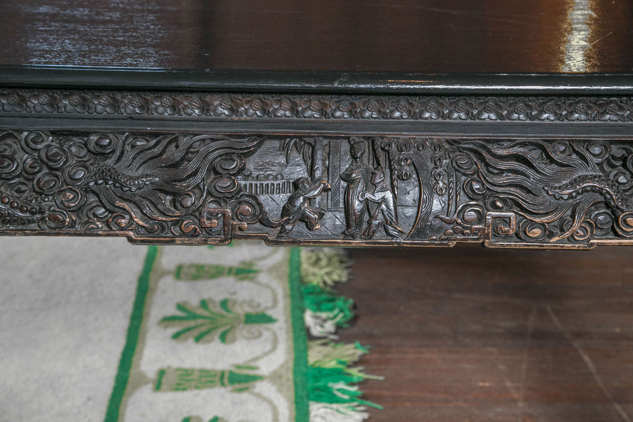 Carved and Exotic Asian Table 3