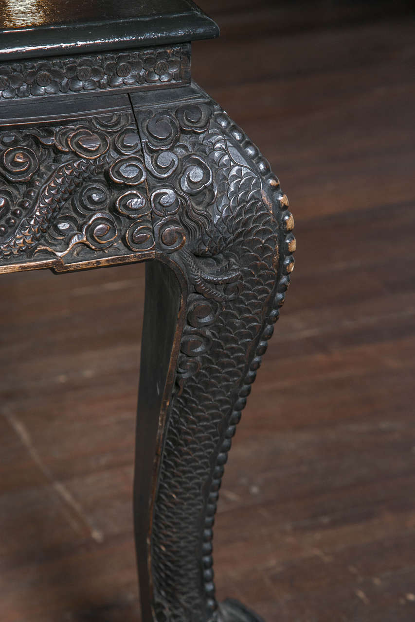 Carved and Exotic Asian Table 4
