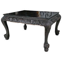 Carved and Exotic Asian Table 5