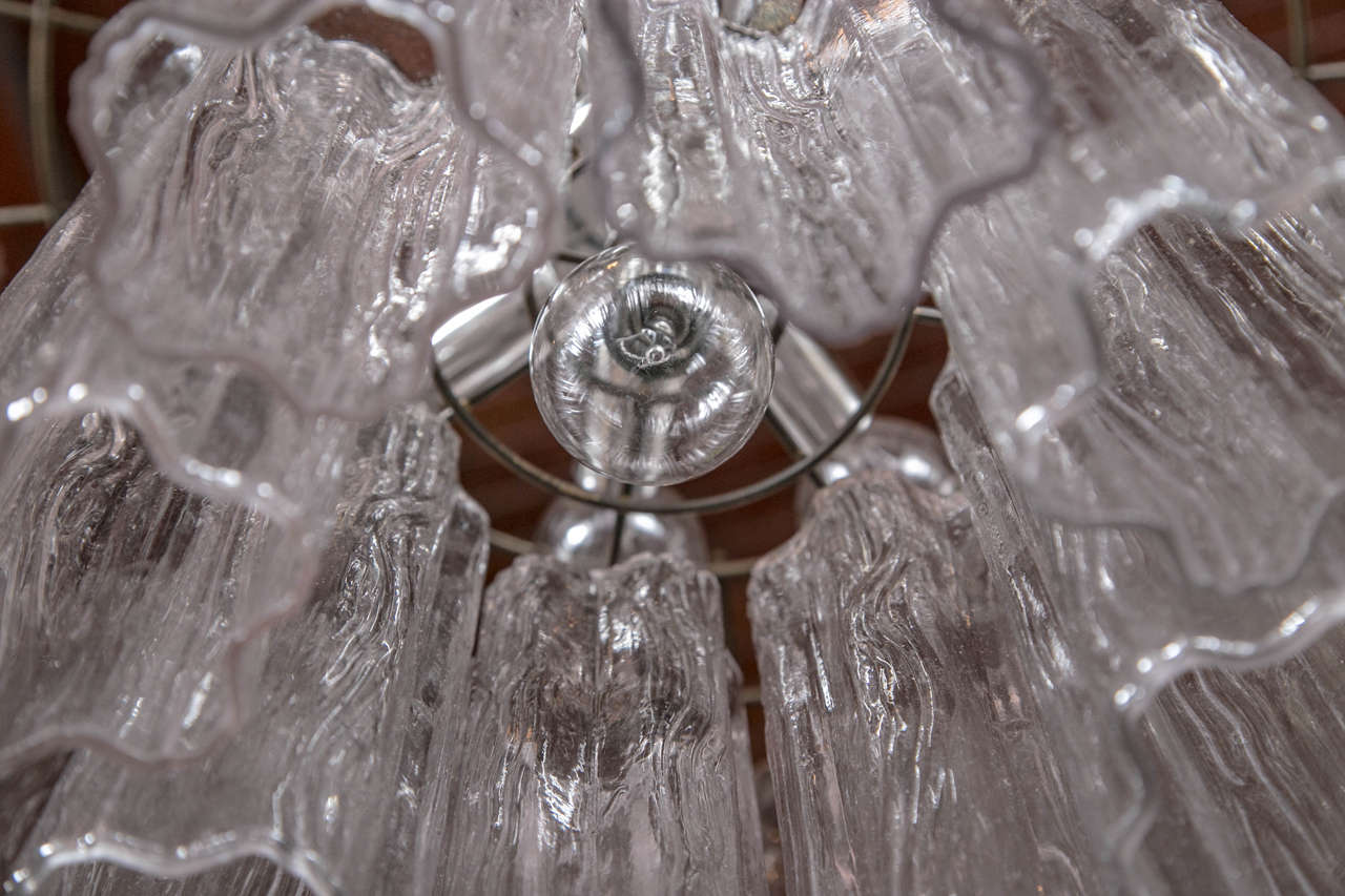 Murano Glass Tronchi Chandelier by Venini 2