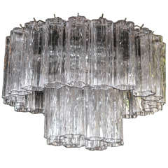 Murano Glass Tronchi Chandelier by Venini 7