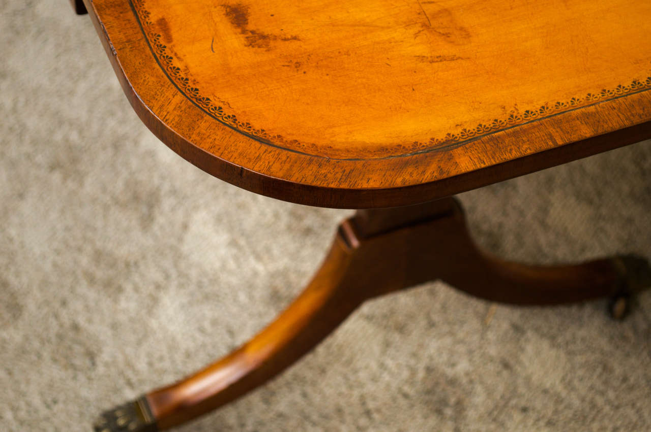 George III Style Mahogany Sofa Table 3
