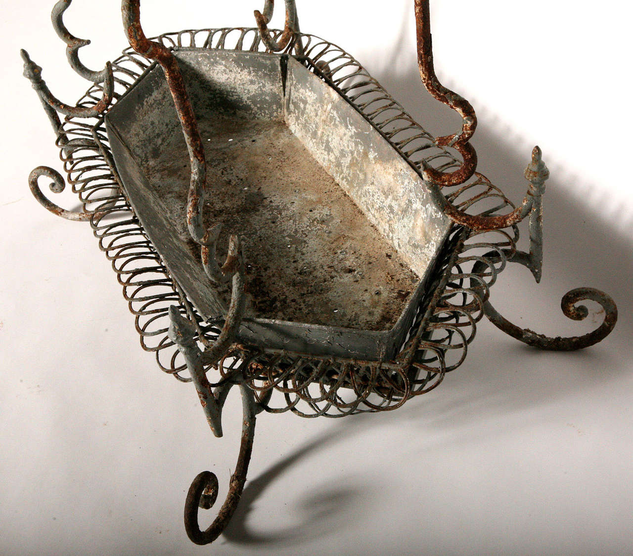 French Iron Jardiniere For Sale 3