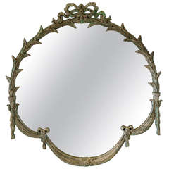 French Green Mirror