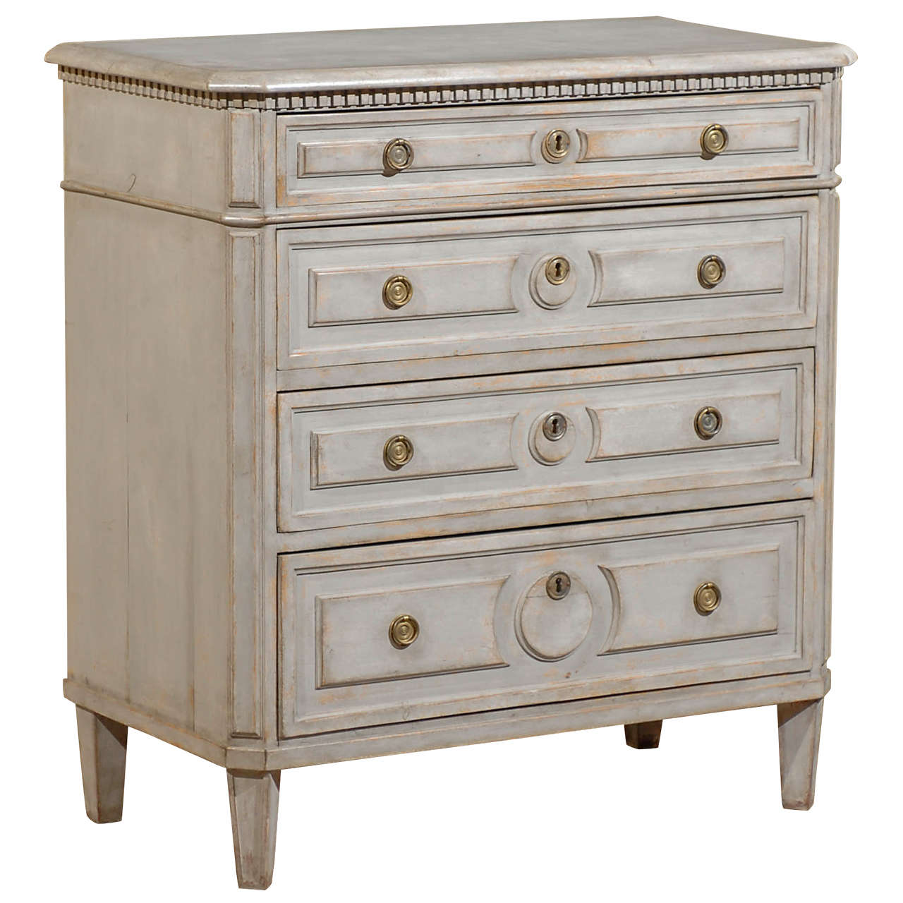 Painted Swedish Commode