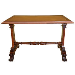 Elegant Walnut Writing Table