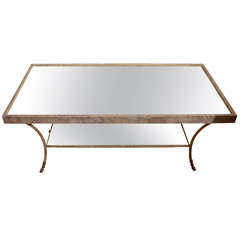 Mirrored Cocktail Table