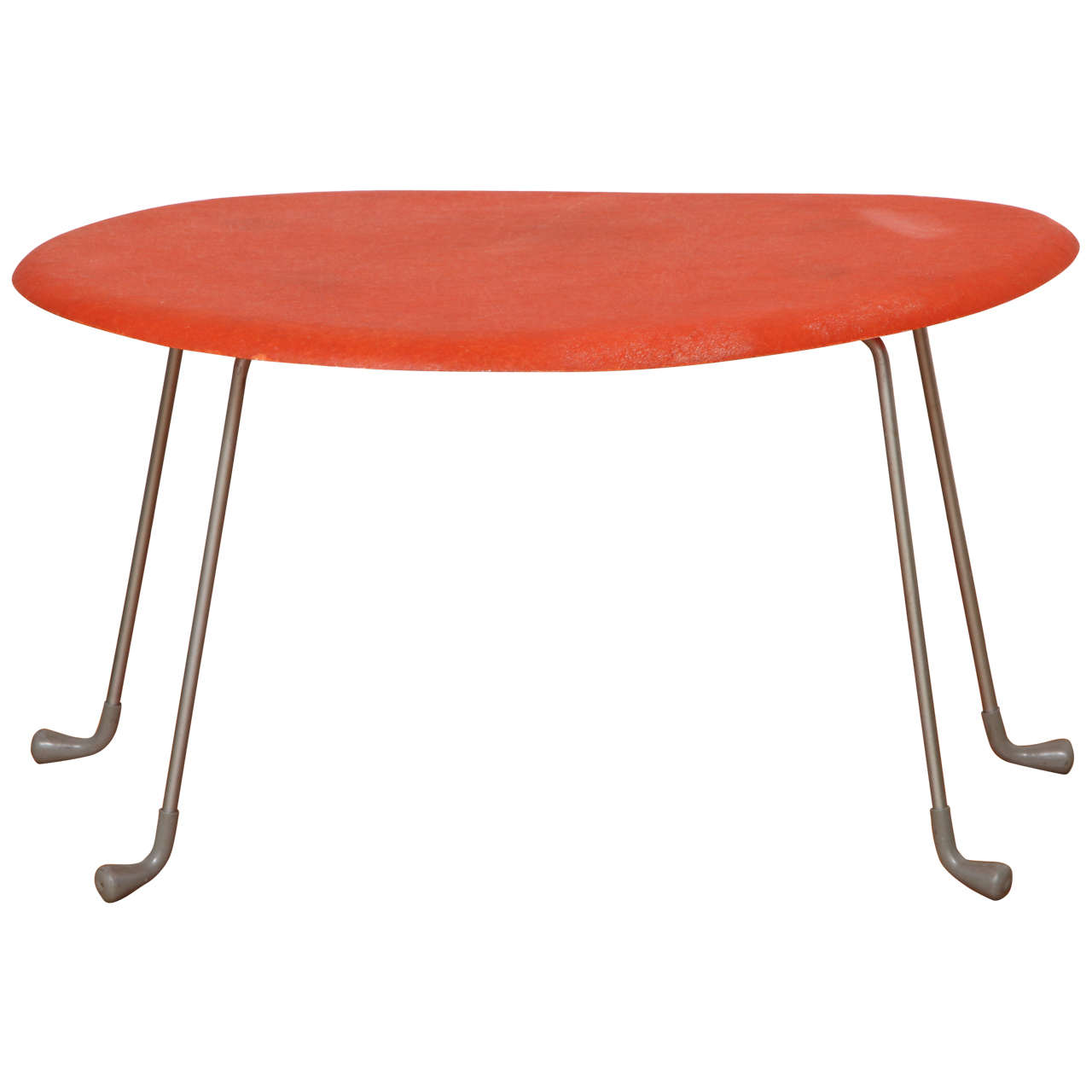 Biomorphic Table by J.P. Boutillier For Sale