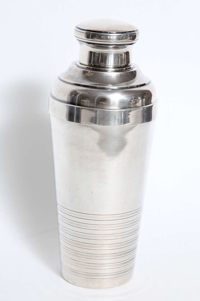 Christofle Cocktail Shaker In Excellent Condition In New York, NY