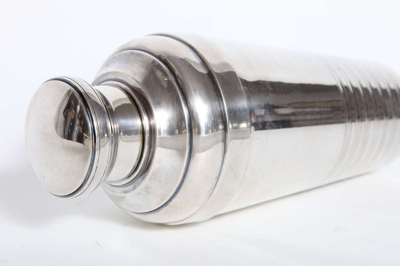 Silver Plate Christofle Cocktail Shaker