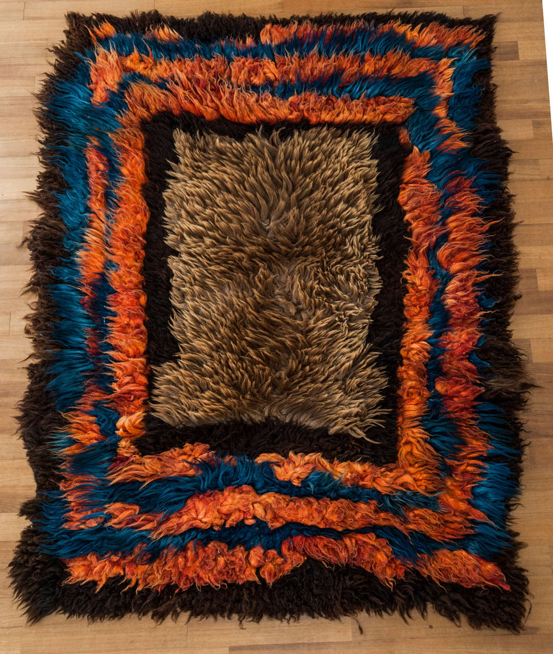 Central Asian Pelt Rug