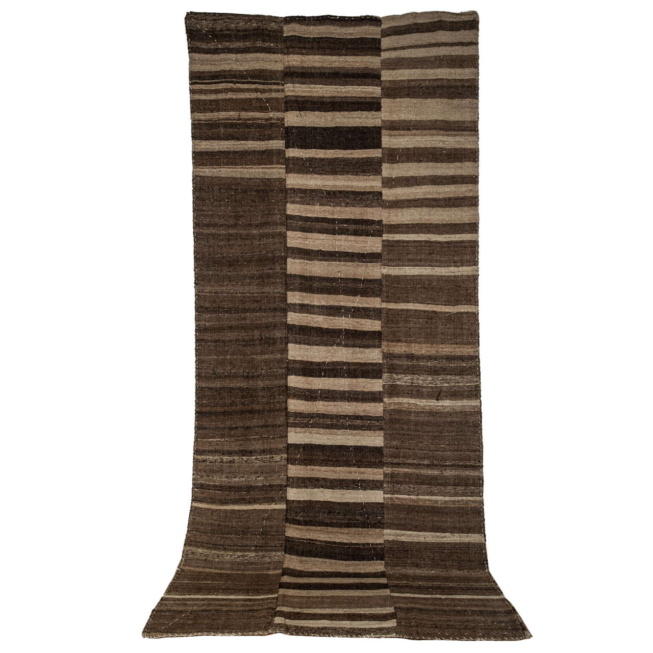 Vintage DoubleSided Persian Mazandaran FlatWeave Rug For Sale at 1stdibs