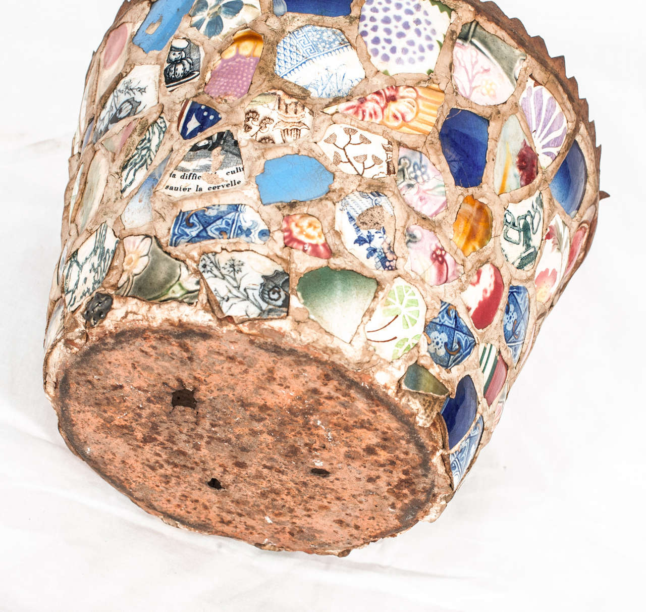 Mid 19th Century French "Picassiette" Jardiniere For Sale at 1stdibs