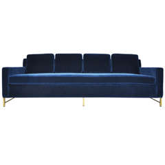 Paul McCobb Brass Frame Sofa