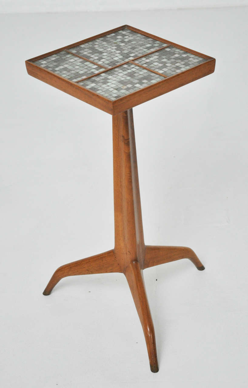 Dunbar Tripod Table by Edward Wormley In Excellent Condition In Chicago, IL