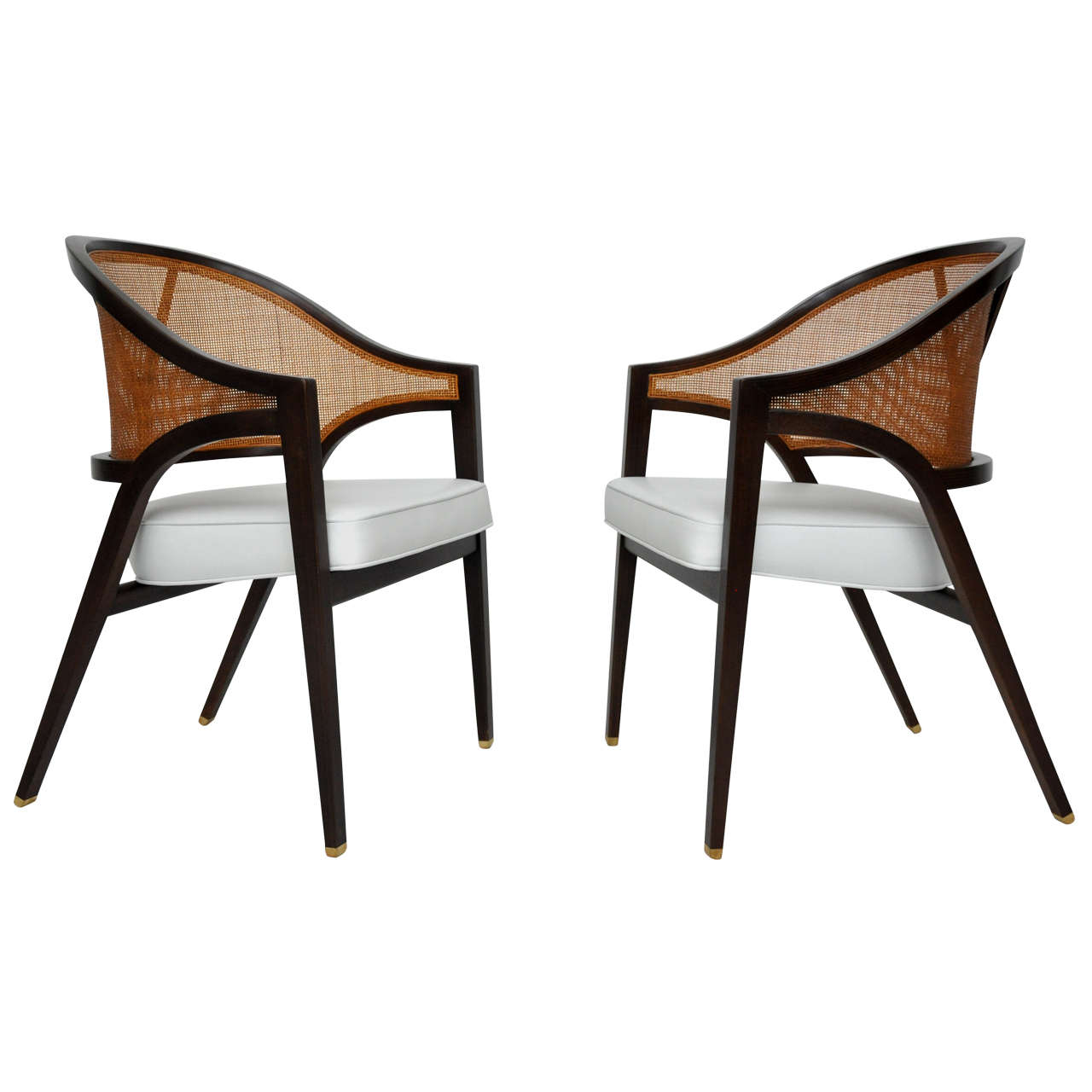 Pair of Dunbar Armchairs, Edward Wormley