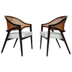 Pair of Dunbar Armchairs, Edward Wormley