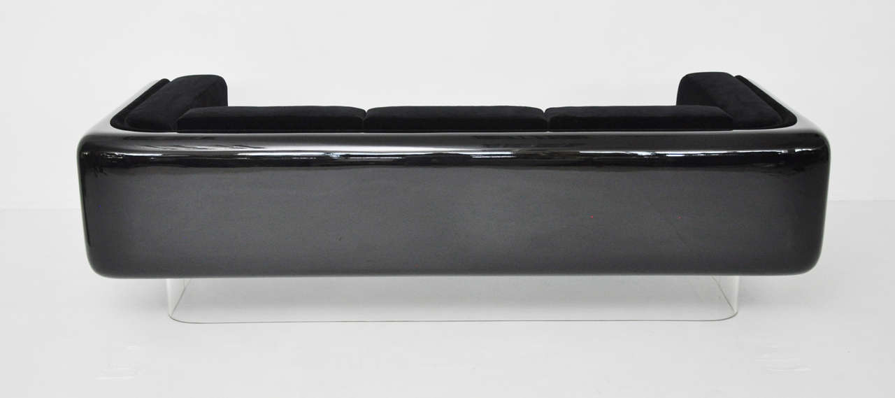 American Floating Sofa Produced by Steelcase, circa 1960s