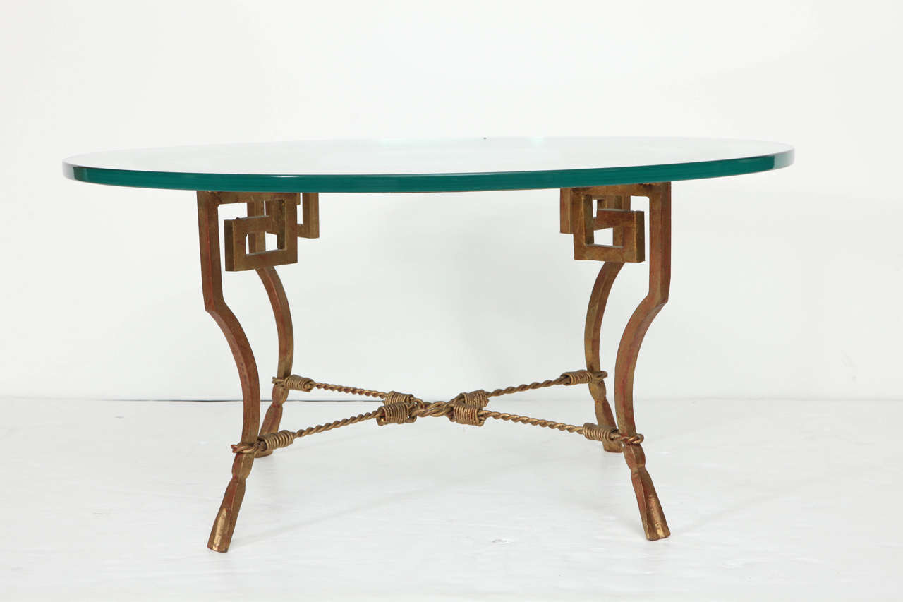 Mid-20th Century 1940s Cocktail Table by Maison Ramsay For Sale