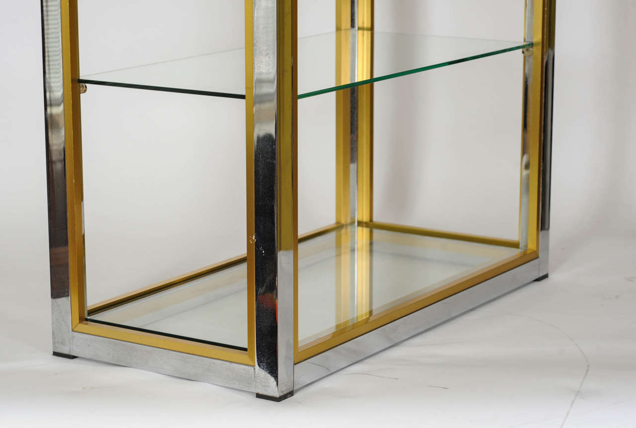 Set of Two Luxurious Etagères by Renato Zevi In Good Condition In Doornspijk, NL