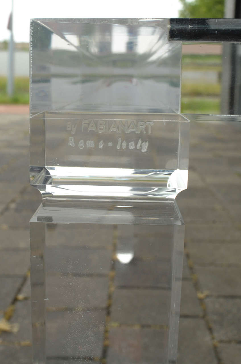 perspex dining table