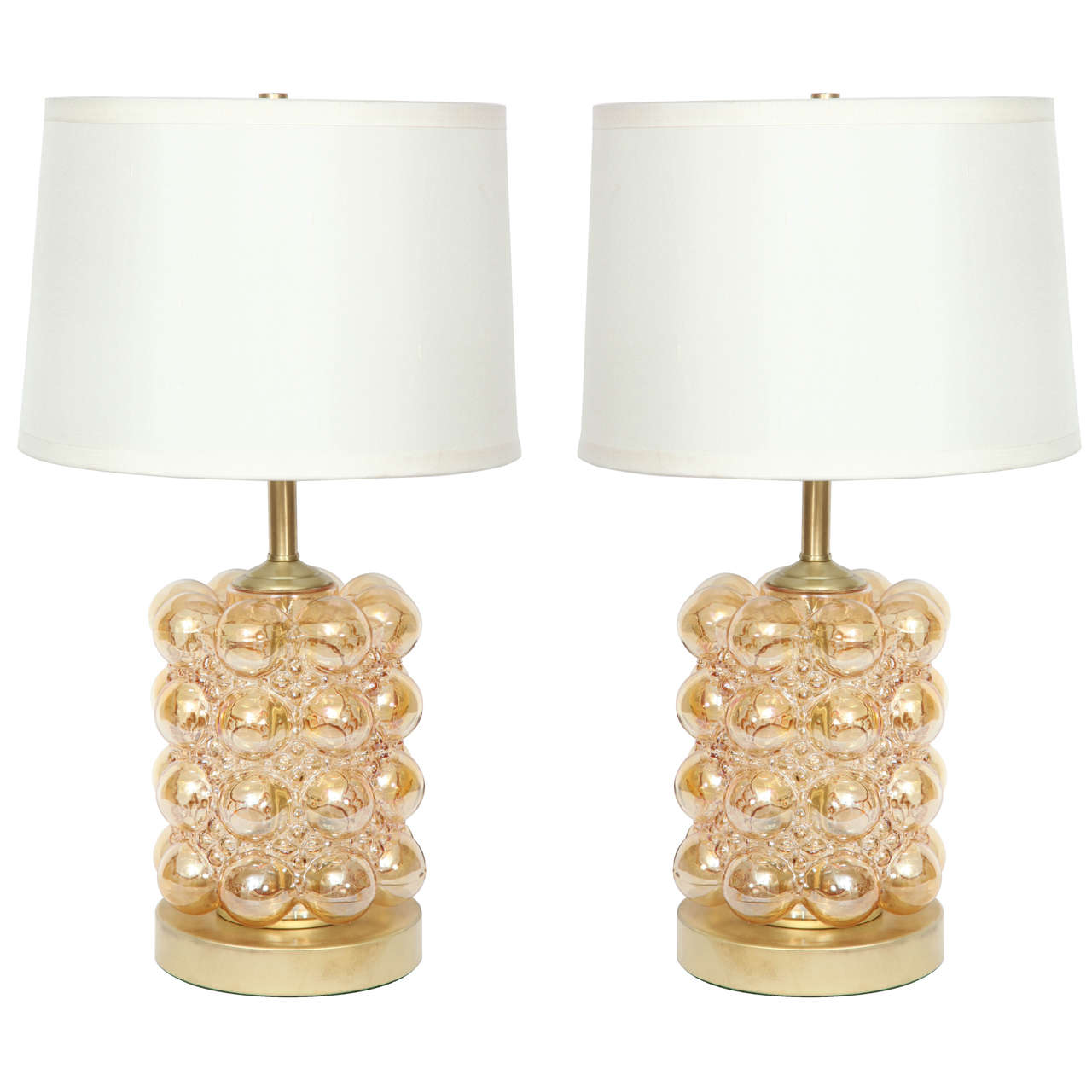 Helena Tynell Champagne Bubble Glass Lamps