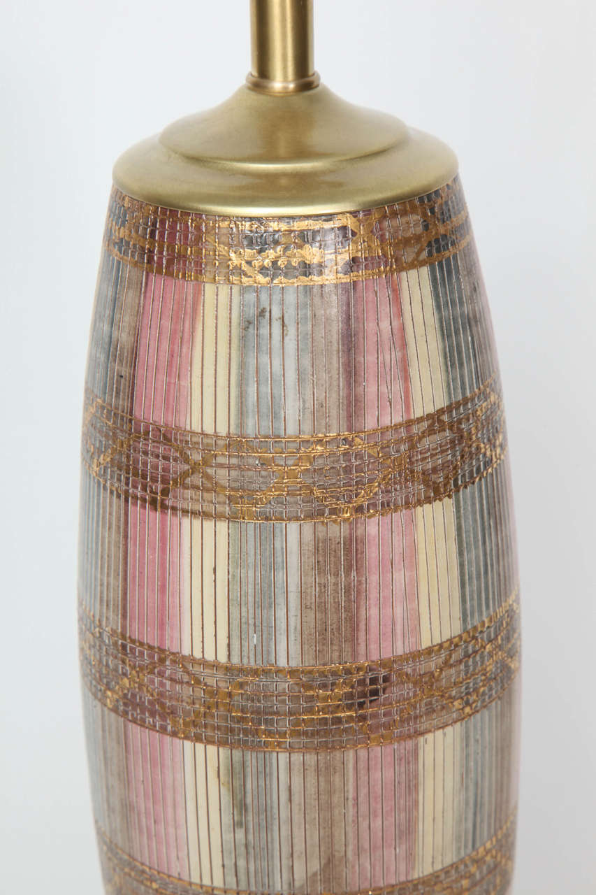 Aldo Londi Italian Ceramic Lamps for Bitossi 2
