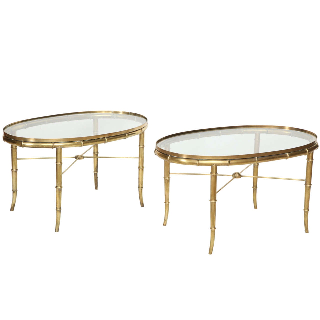 Pair of side table by Mastercraft
