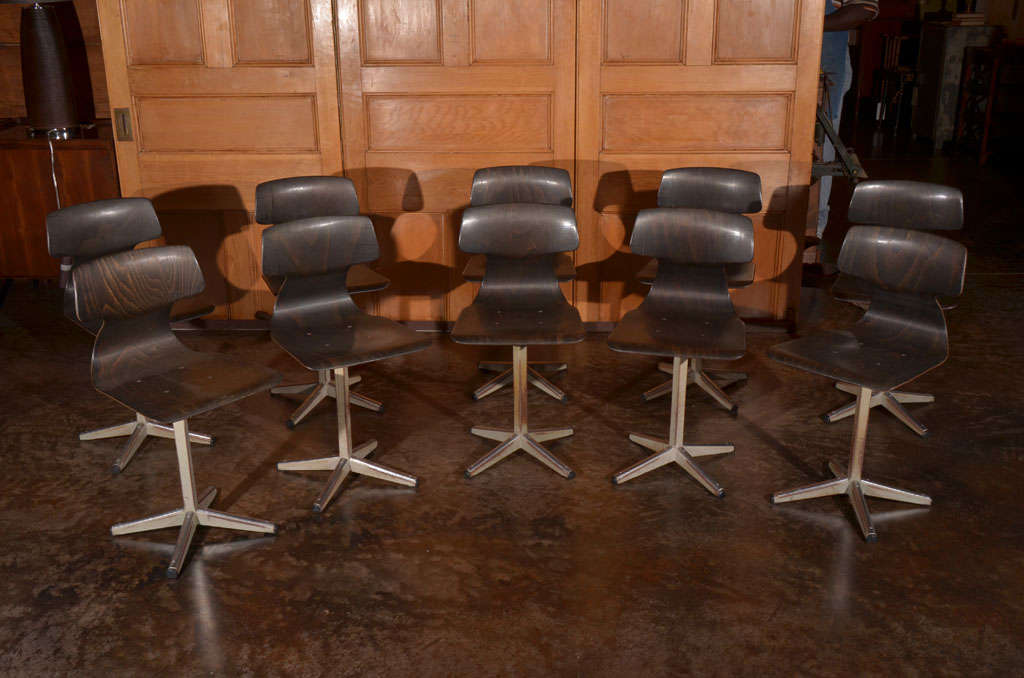 Mid-Century Modern Mid-Century Office Side Chairs