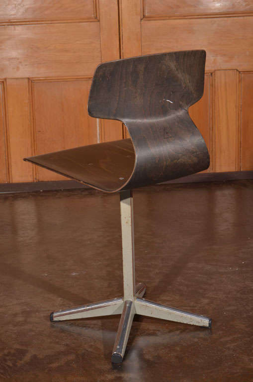 Mid-Century Office Side Chairs 1