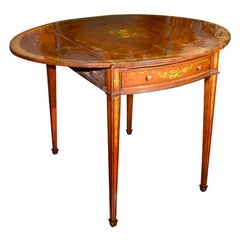 18th c English satinwood pembroke