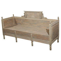 A Gustavian Painted Sofa - SOLD