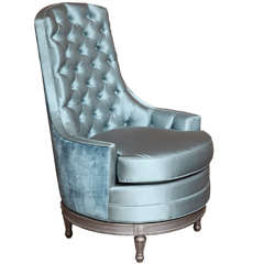 Louis XVI furniture Antique Swivel Slipper Chair