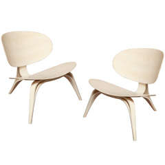Set of Two Crab Chairs by Peter Hedstrom