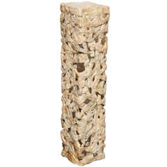 Observing Nature's Morphology Rectangular Vase  by Gad Jacobsohn