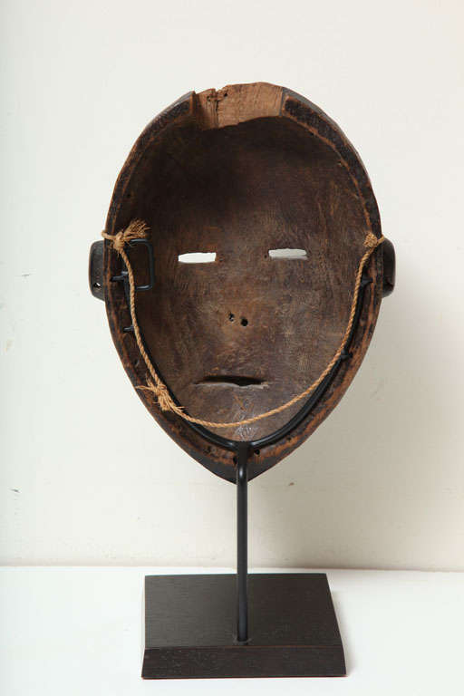 Africa Antique Dan Wood Carved Initiation Mask For Sale 2