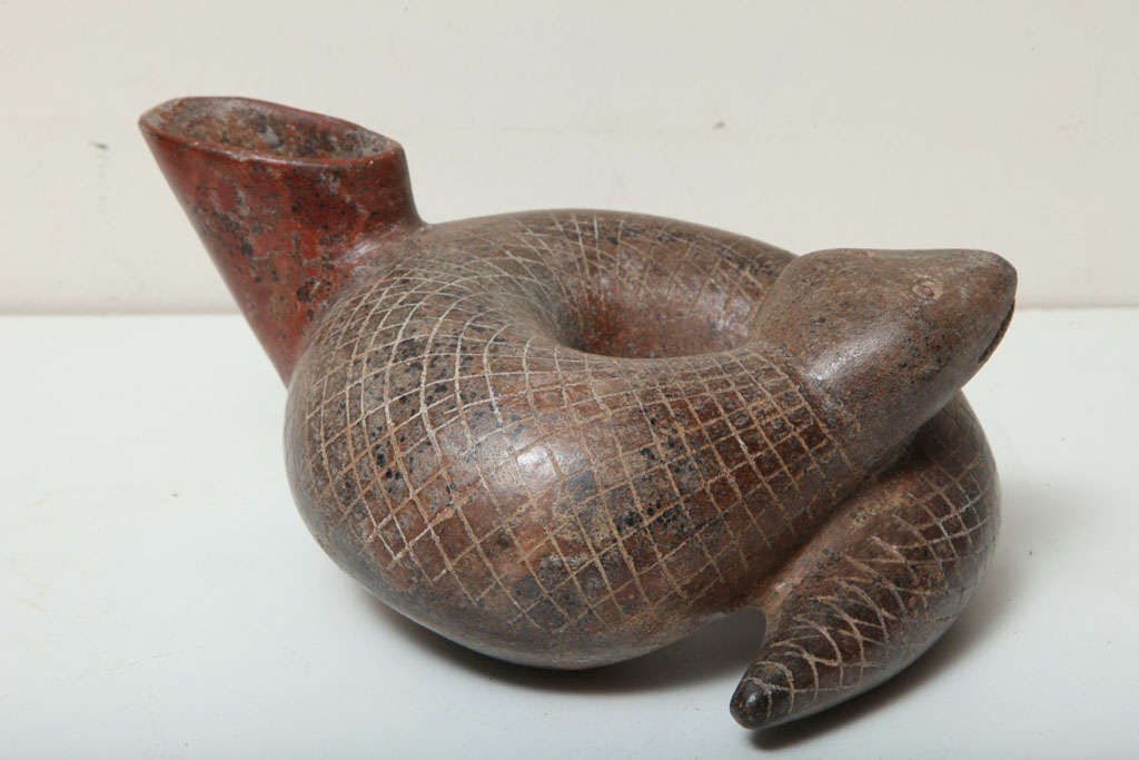 colima pottery duck