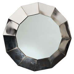 High Tech Industrial Jere style Wall Mirror