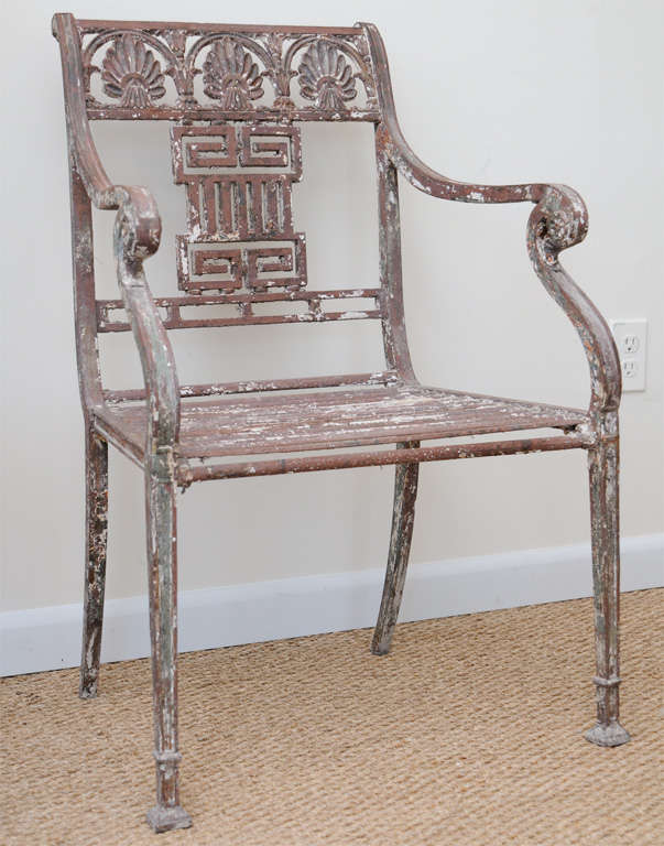 Very Heavy Cast Iron Garden Chairs.