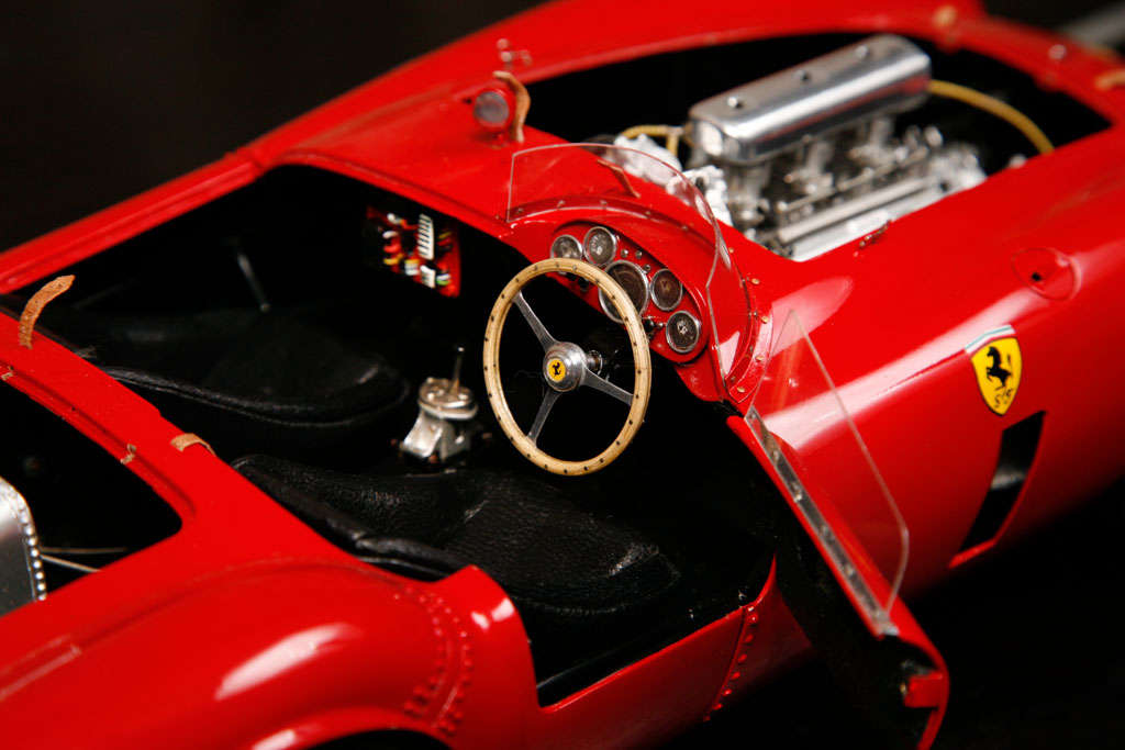 Copper 1/12 Scale Ferrari 375 MM (Mille Miglia) by Jacques Catti For Sale