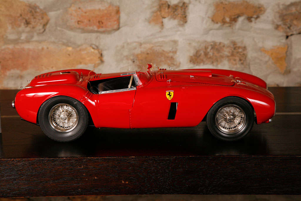 An impressive and excquisitely detailed scratchbuilt model of this iconic racing Ferrari by Jacques Catti. One of only 10 produced. This model is number 6 and is signed by the maker.