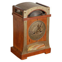 Vintage Arts & Crafts Mantle Clock