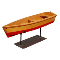 Vintage "Sea Gull" Boat on Stand