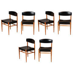 Set Of 6 Dutch Dining Chairs